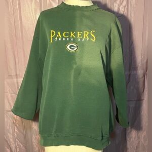 Distressed Green Bay Packers Crewneck